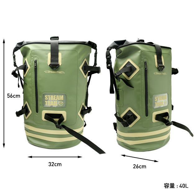 DRY TANK 40L STRIPE RANGER（ドライタンク 40L ストライプ） – STPX